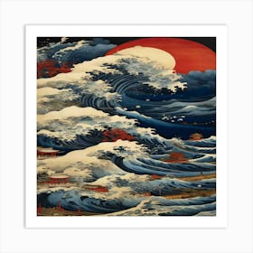 Great Wave Off Kanagawa Art Print