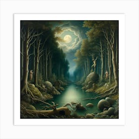 Forest 16 Art Print