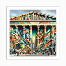 Sydney Street Art Art Print