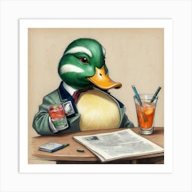 Ducky 15 Art Print