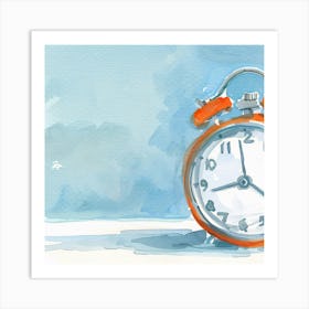 Alarm Clock Art Print