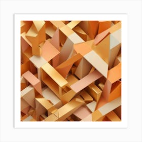 Abstract Art 48 Art Print