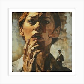 'The Woman' Art Print