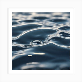 Water Droplet 3 Art Print