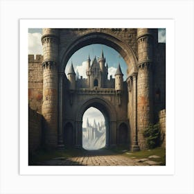 Castle Entrance Art Print