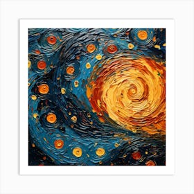 Starry Night 48 Art Print