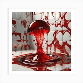 Red Jelly 20 1 Art Print