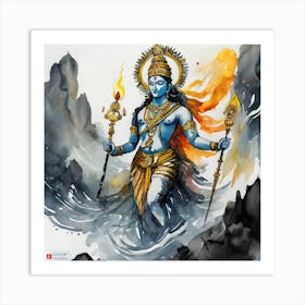 Vishnu 1 Art Print