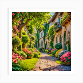 Alleyway Art Print