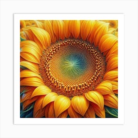 Sunflower 10 Art Print