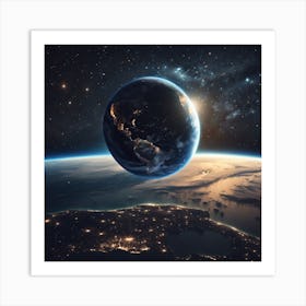 The Beauty Of Space Art Print