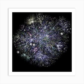 Network Of Stars Art Print