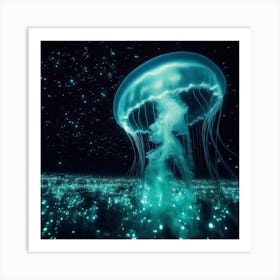 Jelly Fish 3 Art Print