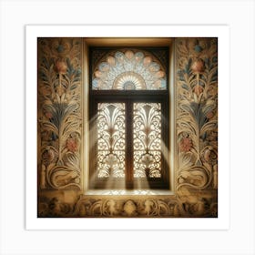 Ornate Window25 Art Print