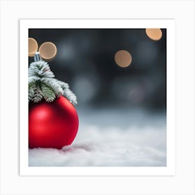 Christmas Background For Business Concept 12(1) Art Print