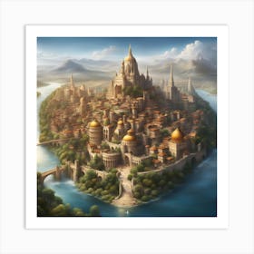 Fantasy Kingdom Art Print