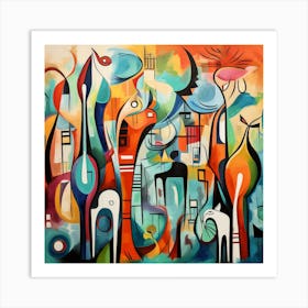 Cityscape 4 Art Print