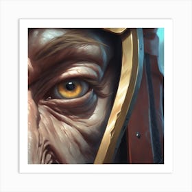 Eye Of The Gods 1 Art Print