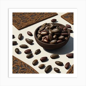 Coffee Beans 322 Art Print