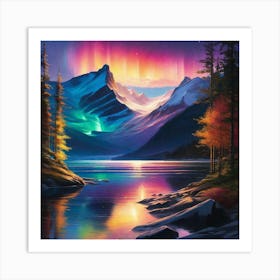 Aurora Borealis 27 Art Print