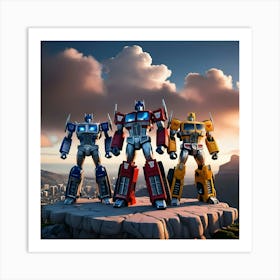 Transformers Prime 6 Art Print