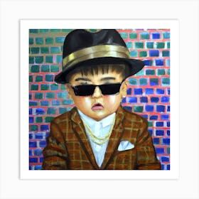 Boy In A Hat Art Print