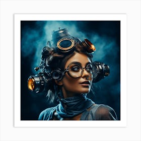 Richardvachtenberg Big Smokeyhorror Photographyportrait Of A Yo Ce5d1184 107b 4a95 85a8 15b148453d15 Art Print