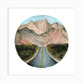 Road To Nowhere 6 Art Print