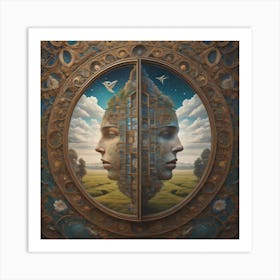 'The Mirror of Dreams' Art Print