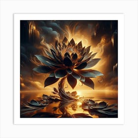 Lotus Flower 121 Art Print