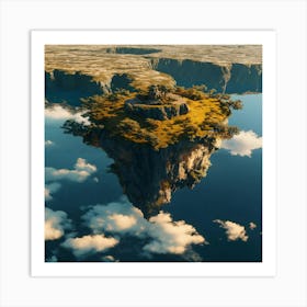 Island In The Sky Art Print