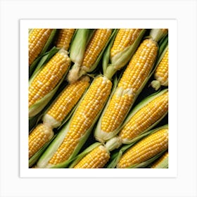 Sweetcorn As A Logo (74) Art Print