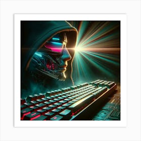 Cyborg 1 Art Print