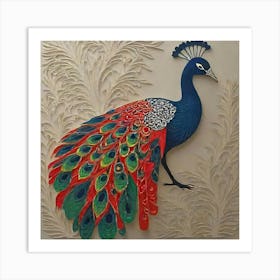 Peacock 3 Art Print