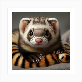 Ferret 11 Art Print