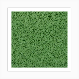 Green Texture Art Print