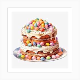 Easter Cake 5 Art Print