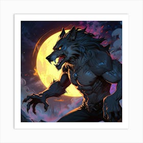 Werewolf 5 Art Print