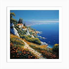 En Plein Air Whispers of Vernazza Art Print