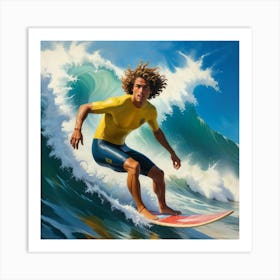 Surfer 7 Art Print