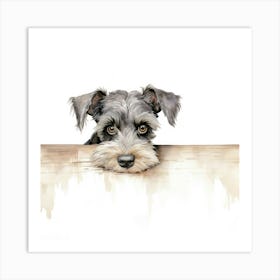 Schnauzer 23 Art Print