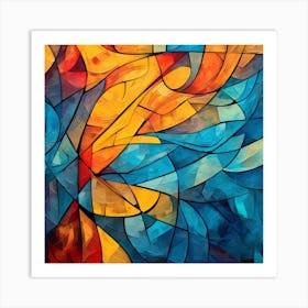 Abstract Painting 114 Art Print