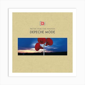 Depeche Mode Rawk 17 Art Print