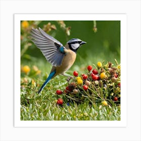 Blue Tit 88 Art Print