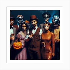 Halloween Party16 Art Print