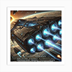 A Detailed Depiction Of The Oblivion Harbinger S R Art Print