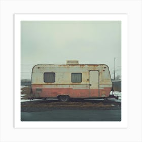 Old Camper Art Print