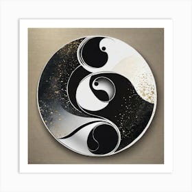 Yin Yang 60 Art Print