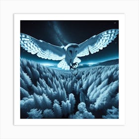 Barn Owl Art Print