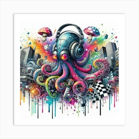 Octopus 28 Art Print